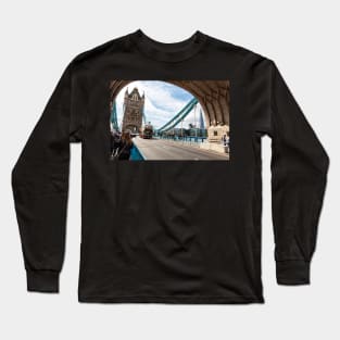 London Tower Bridge And The Shard Long Sleeve T-Shirt